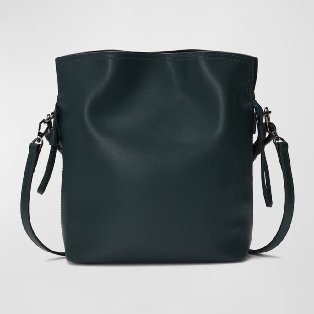 πππ Oryany Madeleine Leather Top-Handle Bucket Bag - Picture 4 of 12